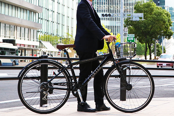 スタイリッシュで機能的な自転車