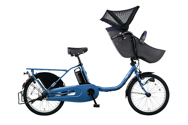 電動子乗せ自転車 前後乗せ カゴがない どうしてる